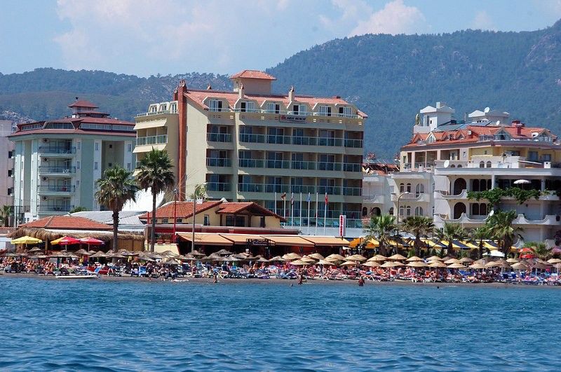 Maris Beach Hotel Marmaris Kültér fotó